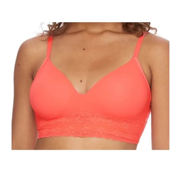 Natori 723154 Bliss Perfection contour soft cup bra light orange size 34C - Picture 1 of 6